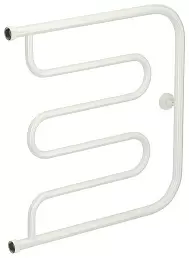 Водяной полотенцесушитель Сунержа Лира+ 600х600 Н. Г. 1 белый