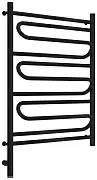 Полотенцесушитель электрический Сунержа Элегия 3.0 800х600 МЭМ левый Матовый чёрный