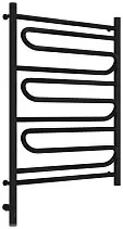 Полотенцесушитель электрический Сунержа Элегия 3.0 800х600 МЭМ левый Матовый чёрный