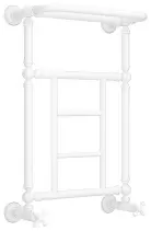 Водяной полотенцесушитель Сунержа Ренессанс 1452 660х400 матовый белый