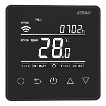 Терморегулятор ДЕВИ Prime Wi-Fi программируемый черный
