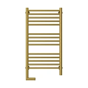 Электрический полотенцесушитель Сунержа БОГЕМА 2.0 прямая 800х400 / МЭМ левый / состаренная латунь