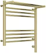 Полотенцесушитель электрический Сунержа Богема с полкой 3.0 500х500 / МЭМ правый Шампань