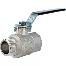 Кран шаровой Stout полнопроходной, ВР/НР, ручка рычаг 1"