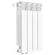 Радиатор биметалл Rifar Base Ventil 500 / 4 секции, нижнее левое подключение