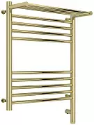 Полотенцесушитель электрический Сунержа Богема с полкой 3.0 600х500 / МЭМ правый Шампань