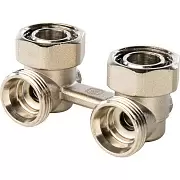 Мультифлекс Stout для двухтрубной системы, угловой 3/4"