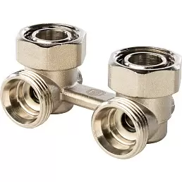 Мультифлекс Stout для двухтрубной системы, угловой 3/4"