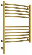 Полотенцесушитель электрический Сунержа Богема 3.0 выгнутая 600х500  МЭМ левый Матовое золото