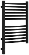 Полотенцесушитель электрический Сунержа Аркус 3.0 600х400 МЭМ левый Матовый чёрный