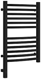 Полотенцесушитель электрический Сунержа Аркус 3.0 600х400 МЭМ левый Матовый чёрный