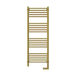 Электрический полотенцесушитель Сунержа БОГЕМА 2.0 прямая 1200х400 / МЭМ правый / состаренная латунь