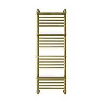 Водяной полотенцесушитель Сунержа Богема 4 полки + 1200х400 состаренная латунь