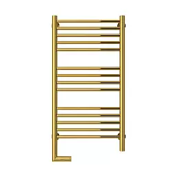 Электрический полотенцесушитель Сунержа БОГЕМА 2.0 прямая 800х400 / МЭМ левый / золото