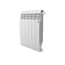 Радиатор биметалл Royal Thermo BiLiner 500 /Bianco Traffico VDR/ 6 секций нижнее правое подключение