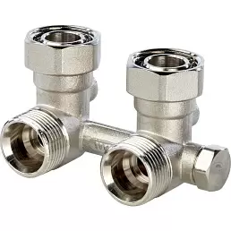 Мультифлекс Stout для однотрубной системы, угловой 3/4"