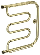 Водяной полотенцесушитель Сунержа Лира+ 2П 500х500 Н. Г. 1 шампань