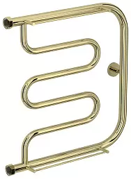 Водяной полотенцесушитель Сунержа Лира+ 2П 500х500 Н. Г. 1 шампань