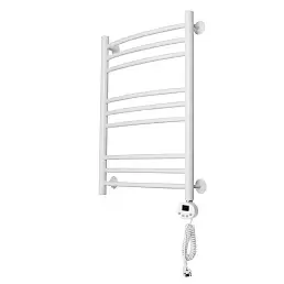 Электрический полотенцесушитель Domoterm с тэном белый Калипсо П9 500x700 БЕЛ ER