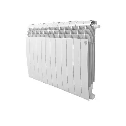 Радиатор биметалл Royal Thermo BiLiner 500 /Bianco Traffico VDR/ 12 секций нижнее правое подключение