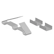 Зажим крепежный СР.3-75 Ц