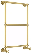Водяной полотенцесушитель Сунержа Ренессанс 1304 860х500 матовое золото