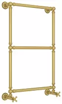 Водяной полотенцесушитель Сунержа Ренессанс 1304 860х500 матовое золото