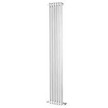 Стальной трубчатый радиатор IRSAP TESI 21800 6 секций Белый боковое подключение 3/4"