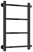 Водяной полотенцесушитель Стилье "Версия-КБ" 600х400 (4) П 20х20 (Чёрный)