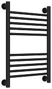 Водяной полотенцесушитель Сунержа Богема+ прямая 600х400 матовый черный