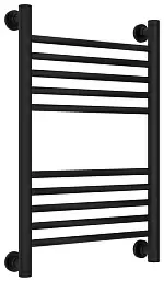 Водяной полотенцесушитель Сунержа Богема+ прямая 600х400 матовый черный