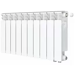 Радиатор биметалл Rifar Base Ventil 350 / 10 секций, нижнее правое подключение