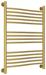 Водяной полотенцесушитель Сунержа Флюид+ 800х600 матовое золото