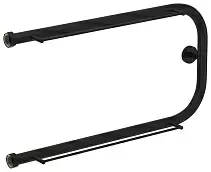 Водяной полотенцесушитель Сунержа П-образный 2П 320х650 Н. Г. 1 матовый черный