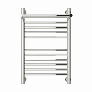 Водяной полотенцесушитель Сунержа Богема с полкой + 600х400 без покрытия