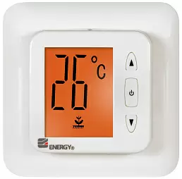 Терморегулятор Energy электронный TK02 белый