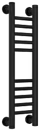 Водяной полотенцесушитель Сунержа Богема+ прямая 600х150 матовый черный