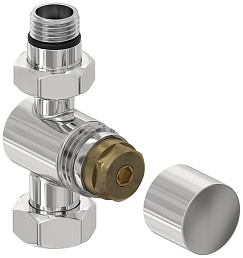 Вентиль Сунержа прямой (под шестигранник) G 1/2" НР х G 3/4" НГ (Без покрытия)