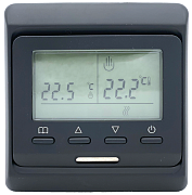 Терморегулятор E 51.716 программируемый черный