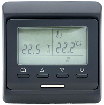 Терморегулятор E 51.716 программируемый черный