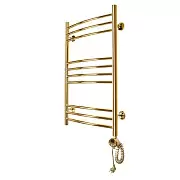 Электрический полотенцесушитель Domoterm с тэном Калипсо П10 500x800 ER золото