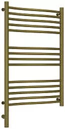 Полотенцесушитель электрический Сунержа Флюид 3.0 800х500 МЭМ левый Состаренная бронза