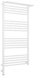 Полотенцесушитель электрический Сунержа Богема с полкой 3.0 1200х600 / МЭМ левый Матовый белый