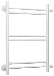 Водяной полотенцесушитель Стилье "Версия-Б1" 500х400 (2+2+2) П 16 (Белый)
