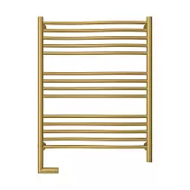 Электрический полотенцесушитель Сунержа ФЛЮИД 2.0 800х600 / МЭМ левый / матовое золото