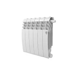 Радиатор биметалл Royal Thermo BiLiner 350 /Bianco Traffico VDR/ 6 секций нижнее правое подключение