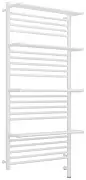 Полотенцесушитель электрический Сунержа Богема с 4 полками 3.0 1200х600 / МЭМ правый Матовый белый