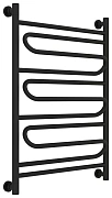 Водяной полотенцесушитель Сунержа Элегия+ 800х600 матовый черный