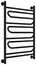 Водяной полотенцесушитель Сунержа Элегия+ 800х600 матовый черный