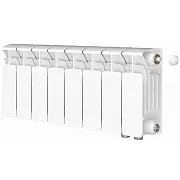 Радиатор биметалл Rifar Base Ventil 200 / 8 секций, нижнее правое подключение
